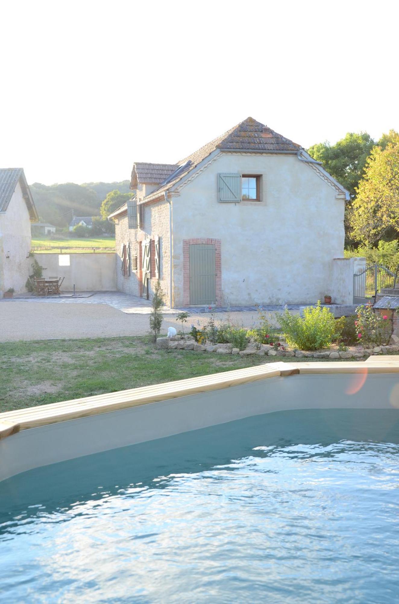 Ecogite Rural La Cle des Champs Peyrelongue-Abos Chambre photo