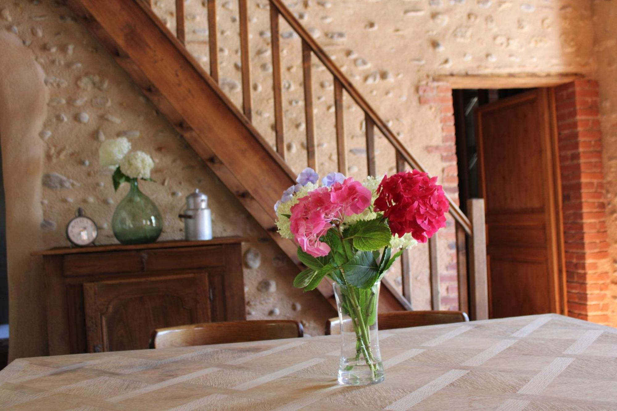 Ecogite Rural La Cle des Champs Peyrelongue-Abos Chambre photo